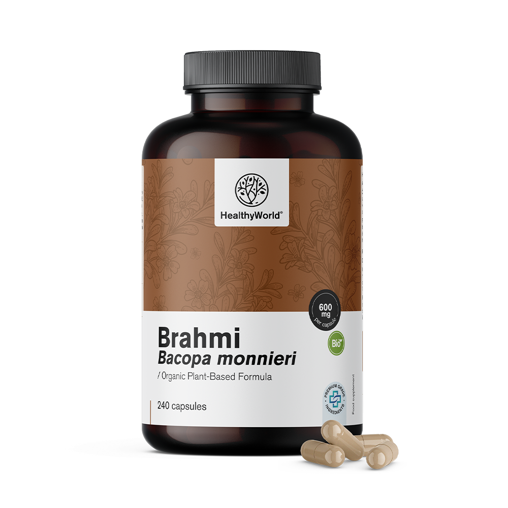 Brahmi 600 mg en cápsulas
