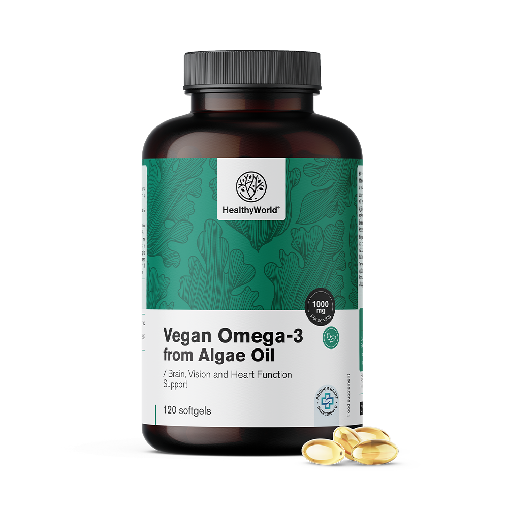 Omega-3 vegano 1000 mg – de algas