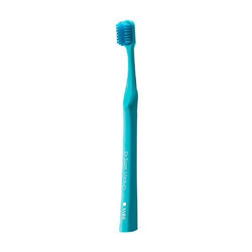 Cepillo de dientes MEDIUM, 1680 fibras – menta, 1 pieza