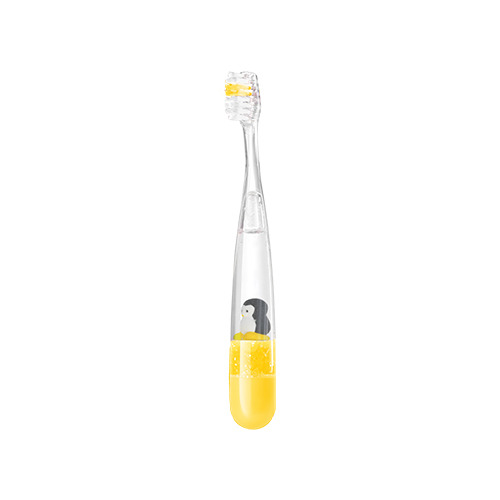Cepillo de dientes infantil con temporizador – amarillo, 1 pieza