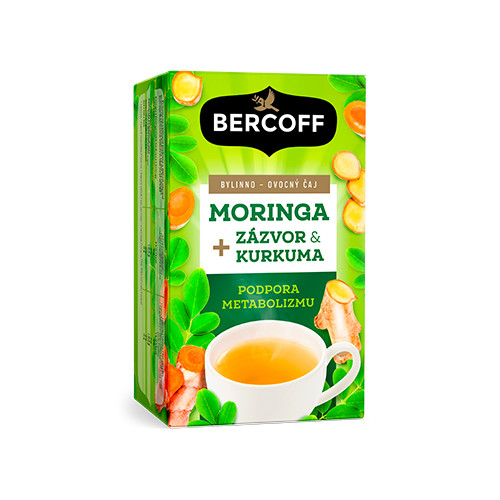 Metabolismo - té de hierbas con moringa y jengibre, 16 x 1,5 g