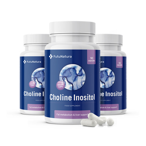 3x Colina-Inositol, en total 270 cápsulas