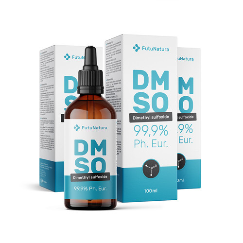 3x 99,9 % DMSO, en total 300 ml