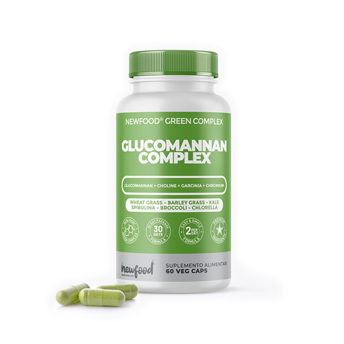 Complejo de glucomanano, 60 cápsulas
