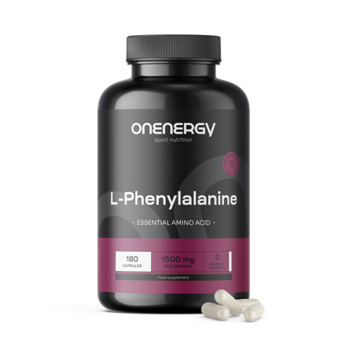 L-fenilalanina 1500 mg, 180 cápsulas