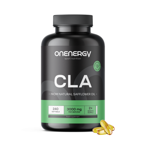 CLA 3000 mg – ácido linoleico conjugado, 240 cápsulas blandas