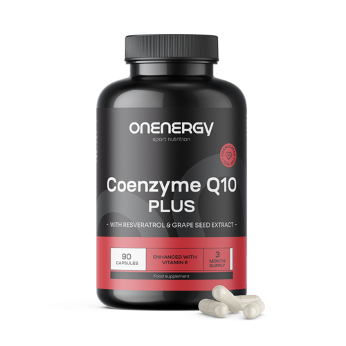 Coenzima Q10 Plus, 90 cápsulas