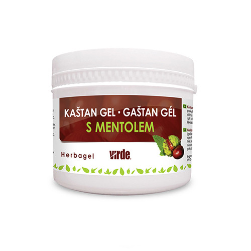 Gel de castañas con mentol, 250 ml