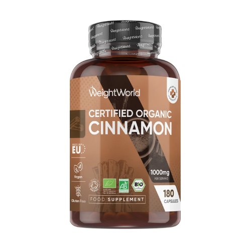 Canela de Ceilán BIO 1000 mg, 180 cápsulas