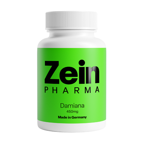 Damiana 450 mg, 100 cápsulas