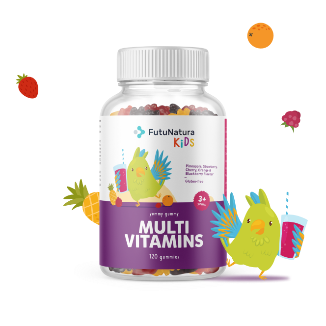 MULTI VITAMINS – Gummies multivitaminés pour enfants