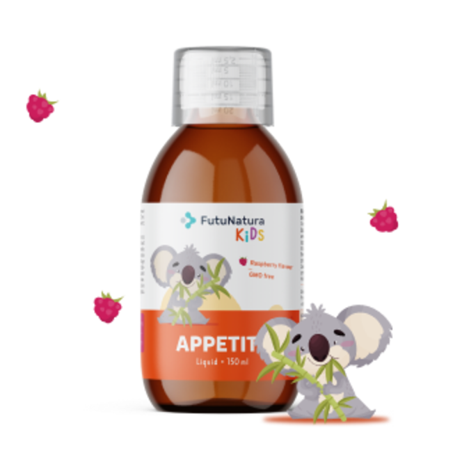 APPETITE – Complément alimentaire liquide pour enfants pour l'appétit