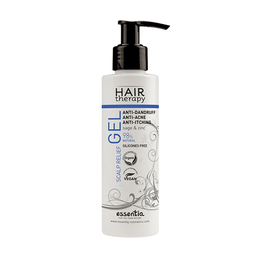 Gel naturel pour cuir chevelu sensible - antipelliculaire, 150 ml