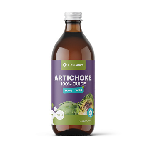 100 % jus d'artichaut, 500 ml