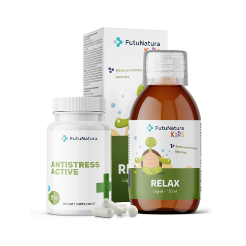 Apaisement : AntiStress + complément alimentaire liquide pour enfants, kit