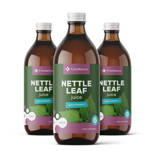 3x Jus de feuilles d'ortie, ensemble 1500 ml