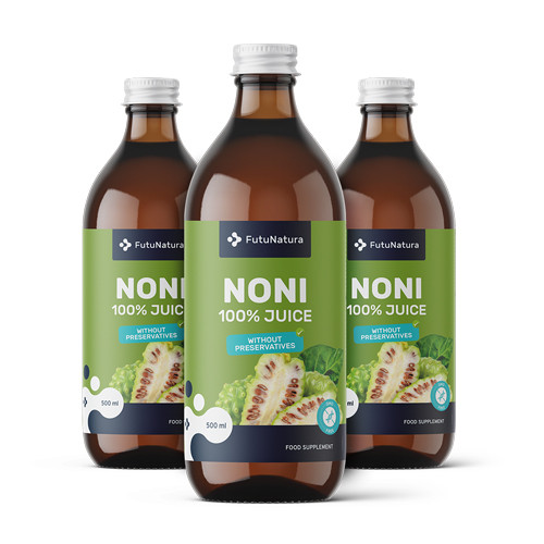 3x Jus de noni - le système immunitaire, ensemble 1500 ml