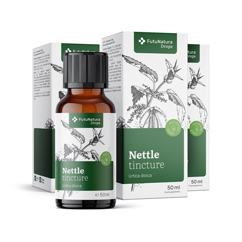 3x Ortie – teinture, ensemble 150 ml