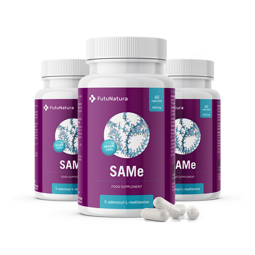 3x SAMe 400 mg, ensemble 180 gélules