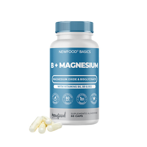 Magnésium + B6, B9, B12, 60 gélules 