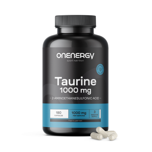 Taurine 1000 mg, 180 gélules