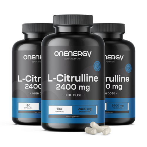 3x L-Citrulline 2400 mg, ensemble 540 gélules