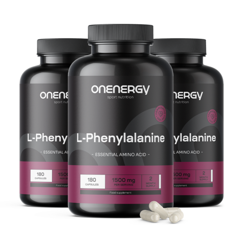 3x L-phénylalanine 1500 mg, ensemble 540 gélules