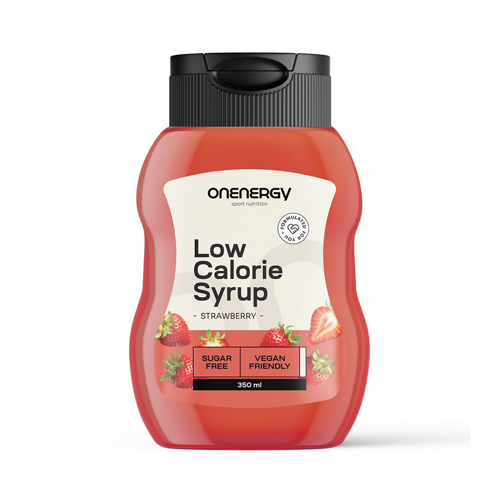 Sirop allégé avec édulcorants – fraise