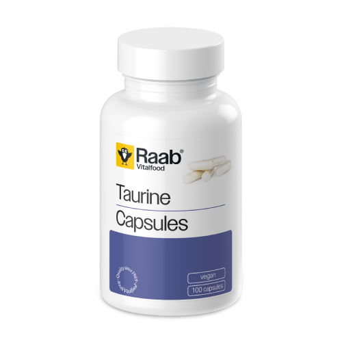 Taurine 500 mg, 100 gélules