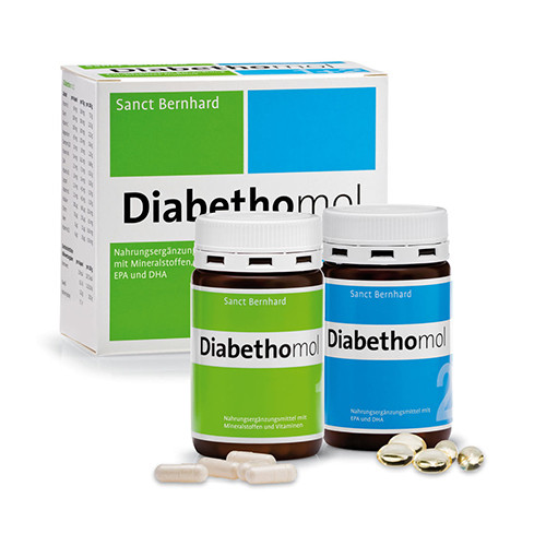 Diabethomol 1+2, 2x 90 gélules