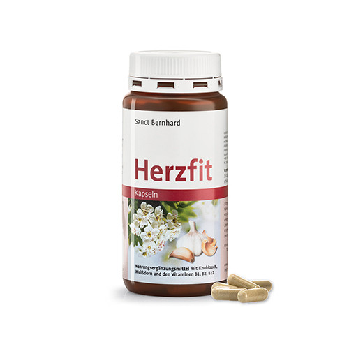 Gélules pour le cœur Herzfit, 180 gélules