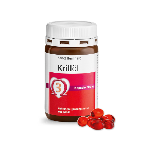 Huile de krill 500 mg, 90 gélules