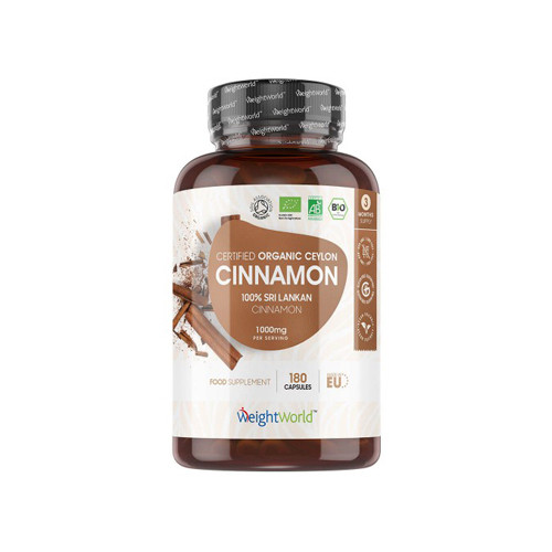 Cannelle de Ceylan BIO, 180 gélules 