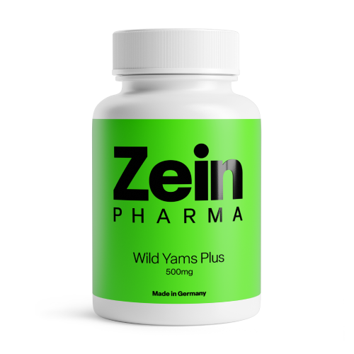 Igname sauvage avec vitamine E et zinc, 120 gélules