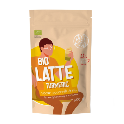 BIO Ρόφημα κουρκουμά (latte) σε σκόνη, 200 γρ