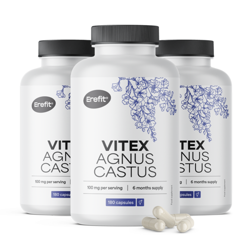 3x Λυγαριά 100 mg, συνολικά 540 κάψουλες