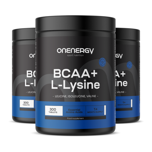 3x BCAA + L-λυσίνη, συνολικά 900 δισκία