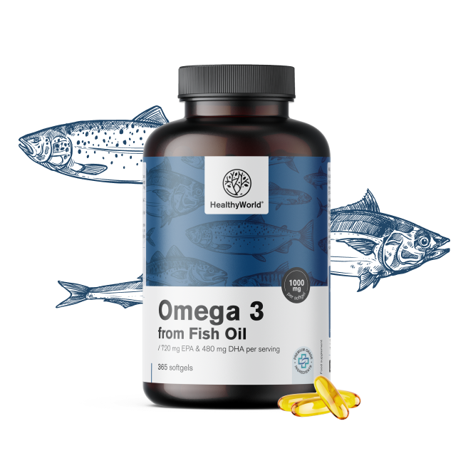 Omega-3 1000 mg – iz ribljeg ulja