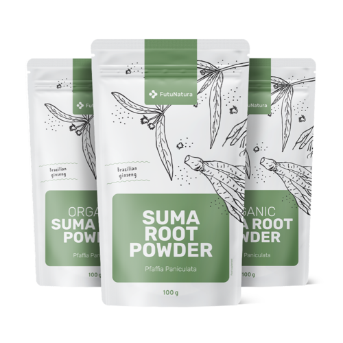 3x Korijen suma (brazilski ginseng) u prahu, ukupno 300 g
