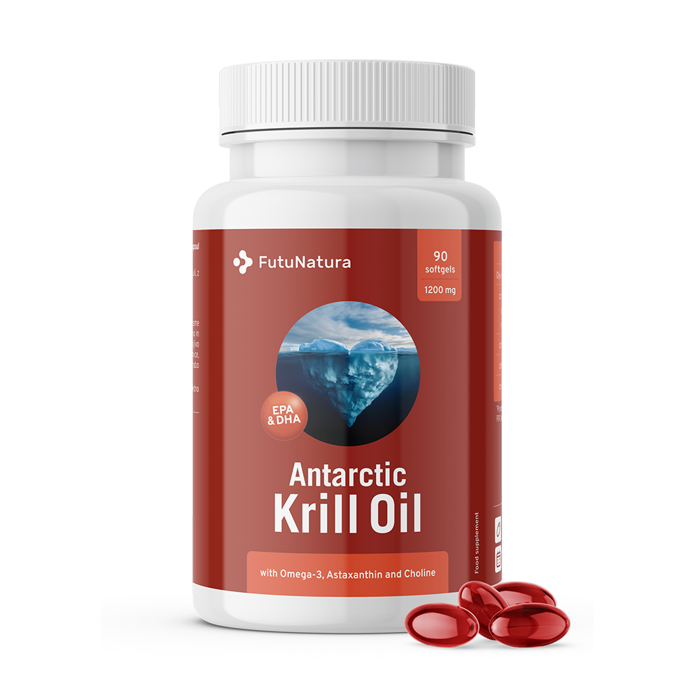 Krilovo ulje 1200 mg.