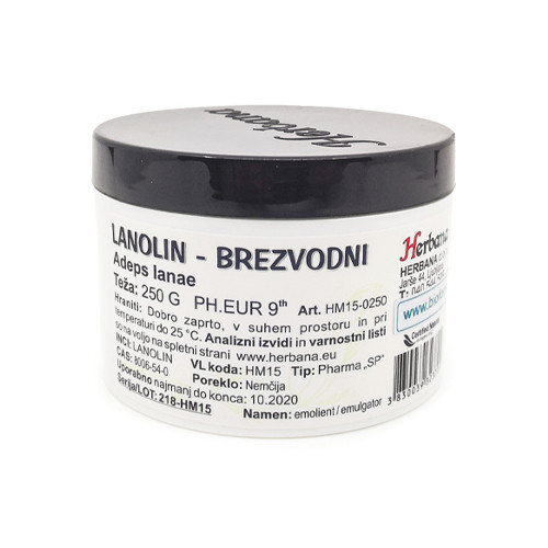 Lanolin – bezvodni, 250 g