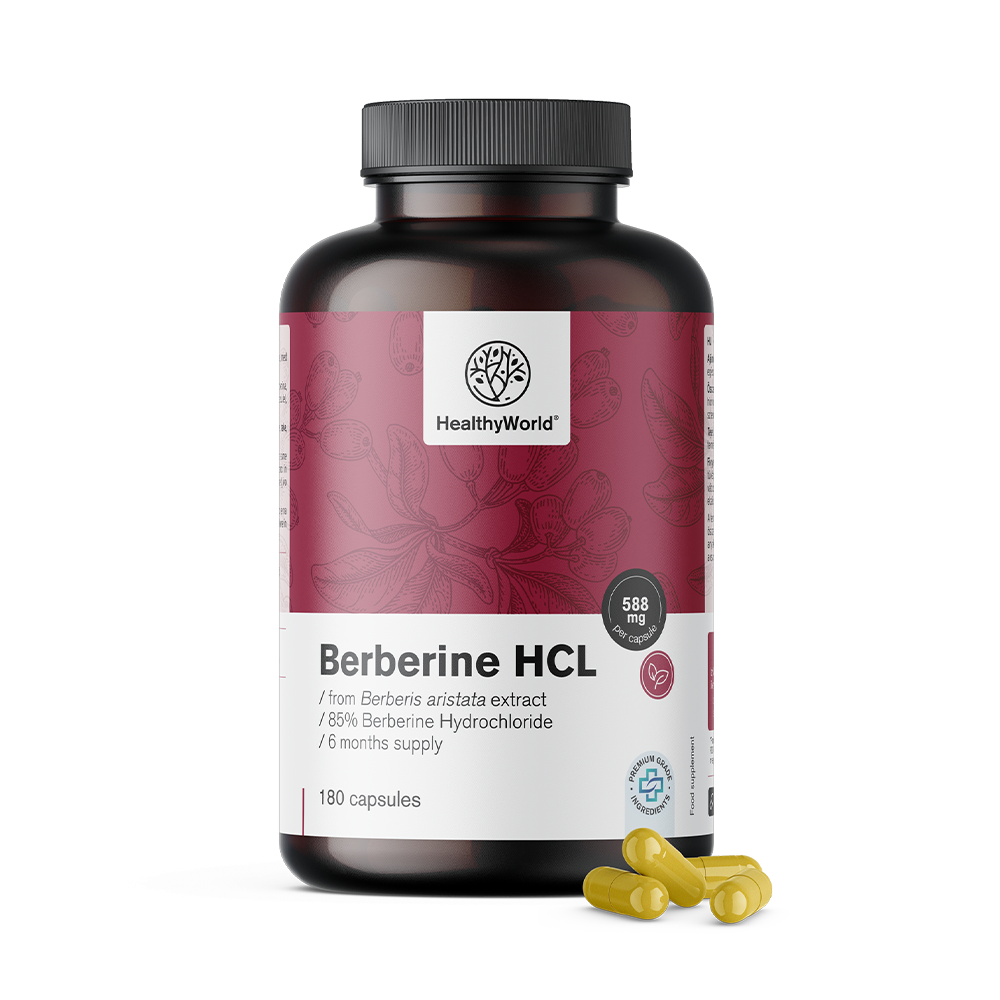 Berberin HCL 500 mg u kapsulama
