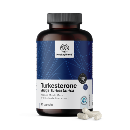 Turkesteron 1200 mg, 90 kapsula