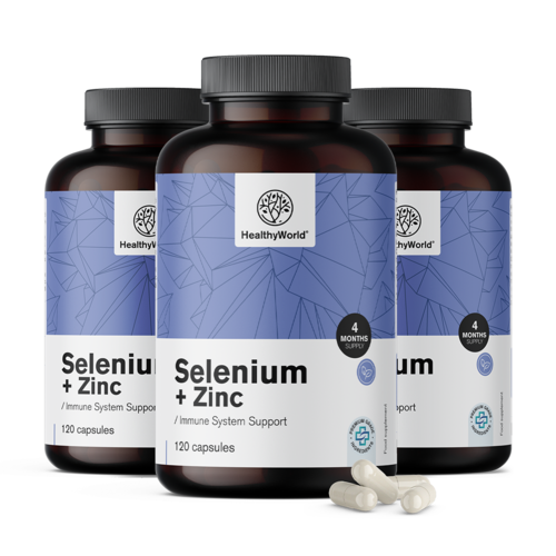 3x Selen + cink, ukupno 360 kapsula
