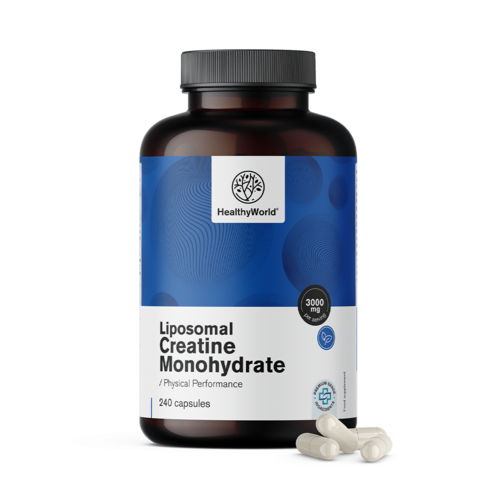 Liposomalni kreatin monohidrat 3000 mg, 240 kapsula