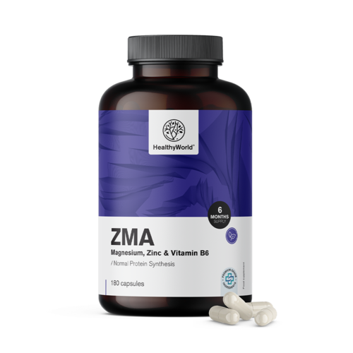 ZMA – magnezij, cink i B6, 180 kapsula