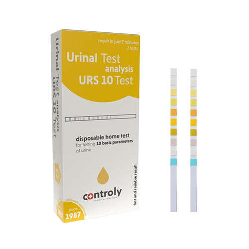 Test urina, 2 testa