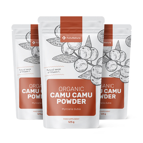 3x BIO Camu Camu u prahu, ukupno 375 g