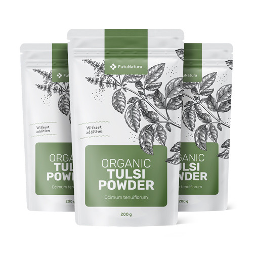3x BIO Tulsi u prahu, ukupno 600 g