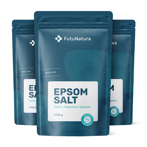 3x Epsom (gorka) sol, ukupno 3000 g